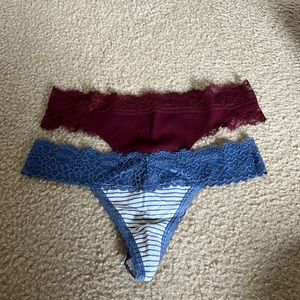 Bundle of Aerie Thongs